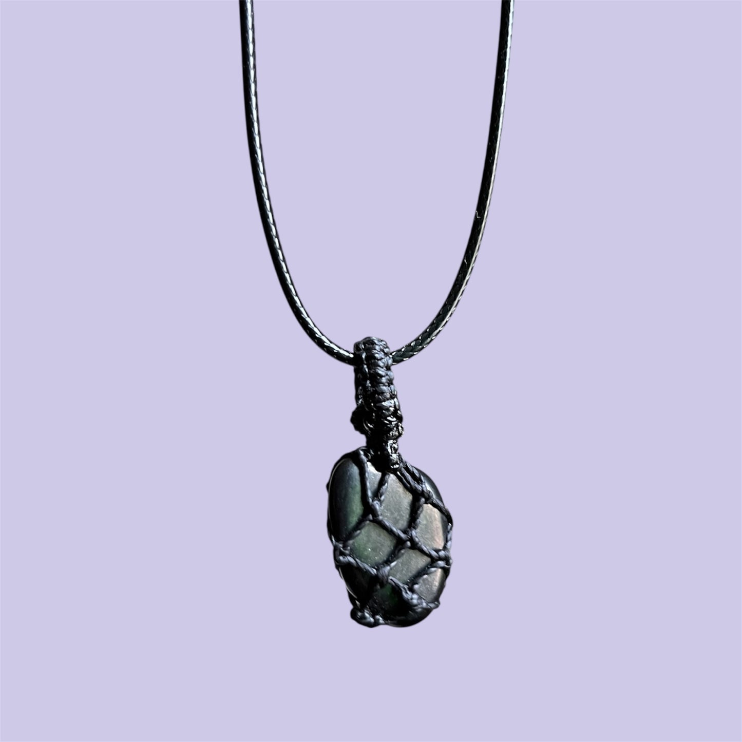 Shungite Macrame Choker