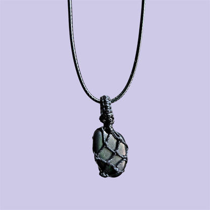 Shungite Macrame Choker