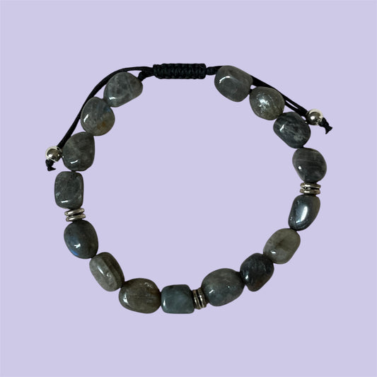 Labradorite Adjustable Bracelet