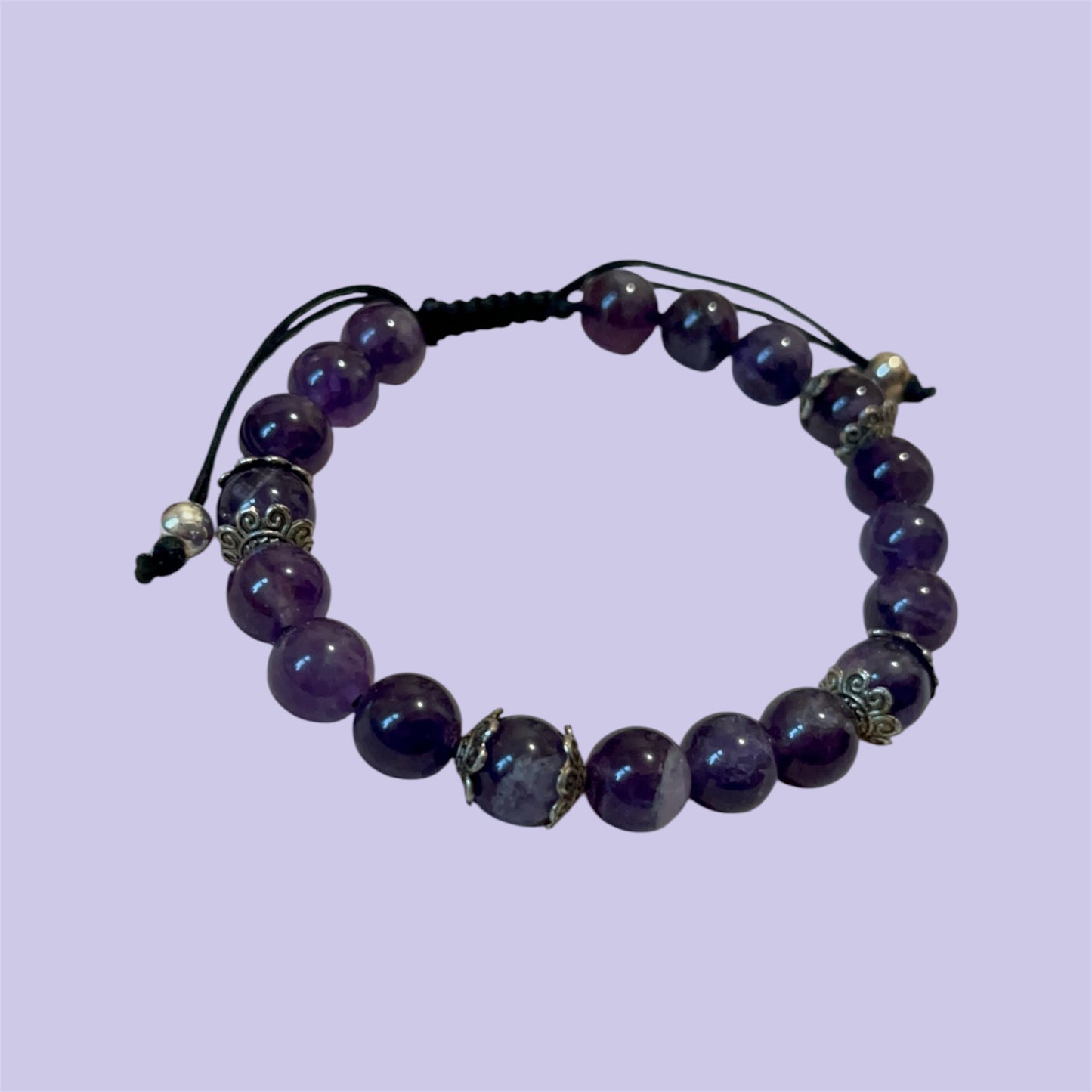 Amethyst Adjustable Bracelet