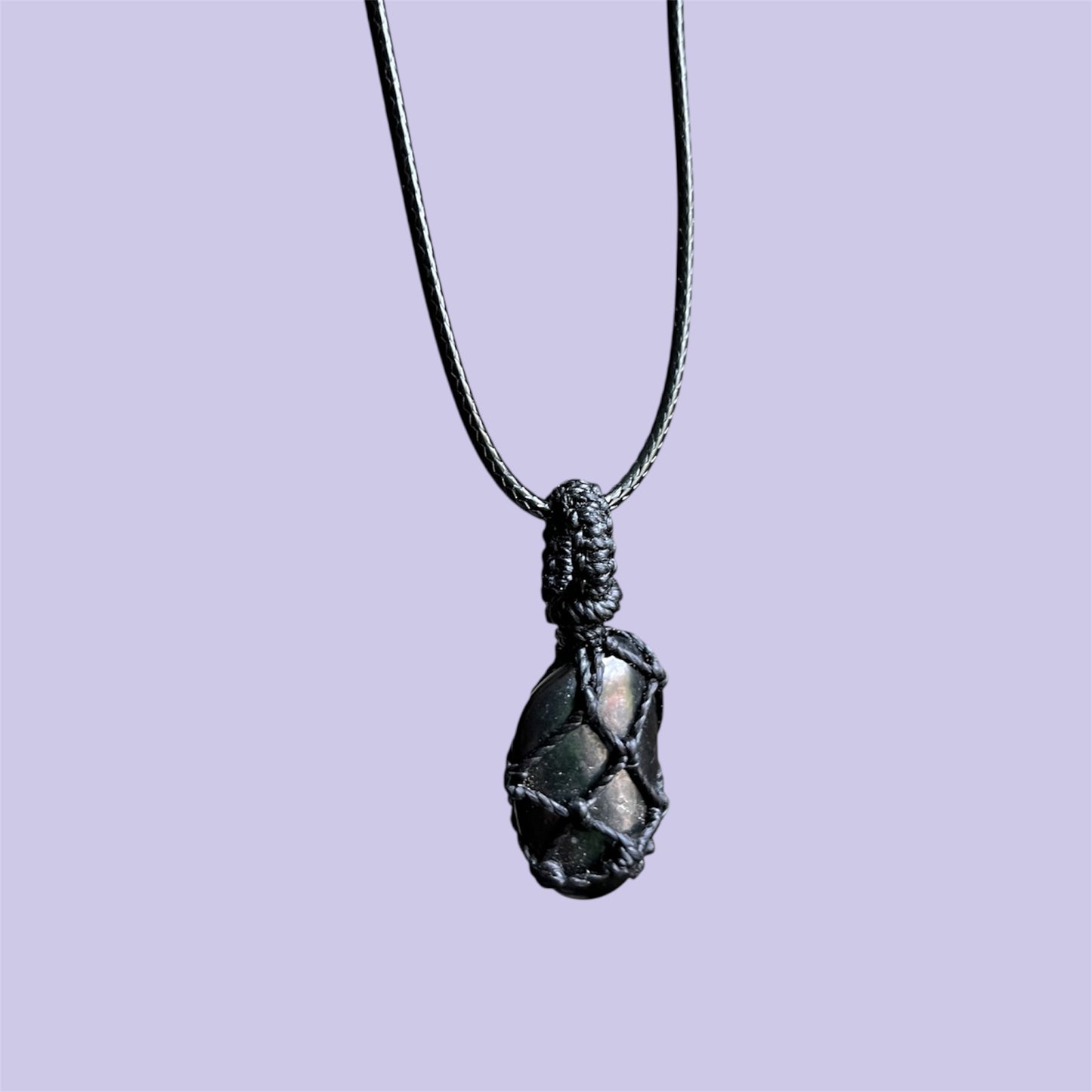 Shungite Macrame Choker