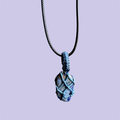 Sodalite Macrame Choker