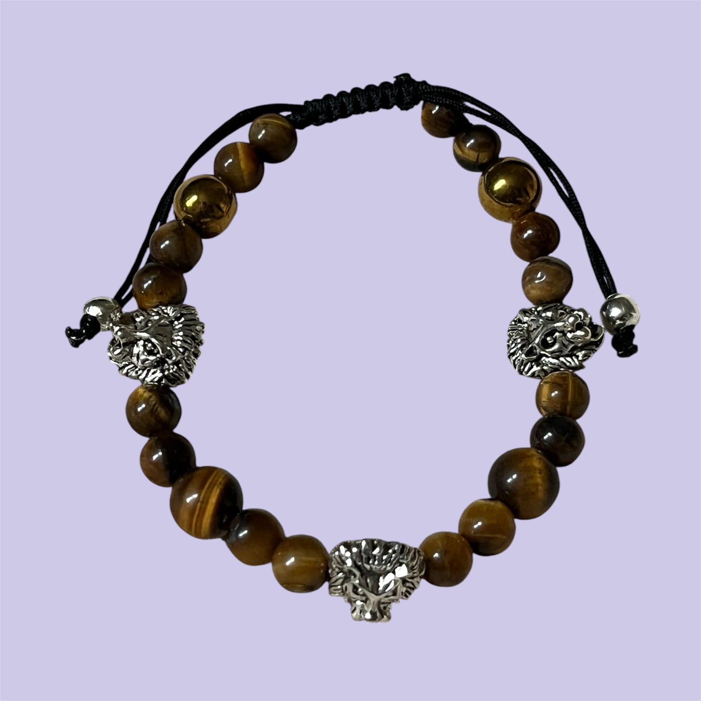 Tiger’s Eye Hematite Adjustable Bracelet
