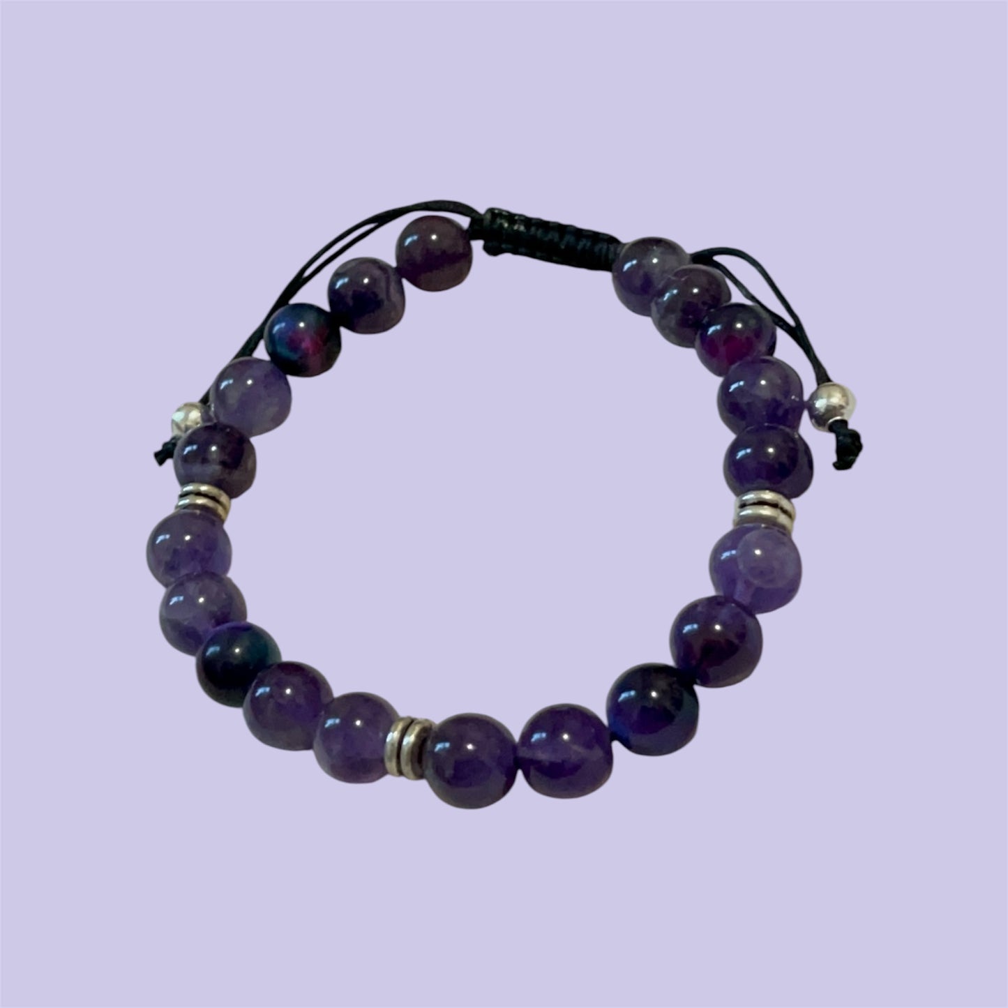 Amethyst Adjustable Bracelet