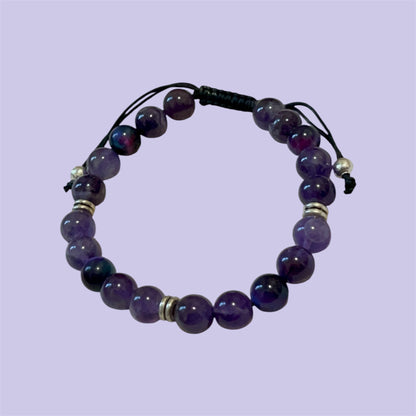 Amethyst Adjustable Bracelet