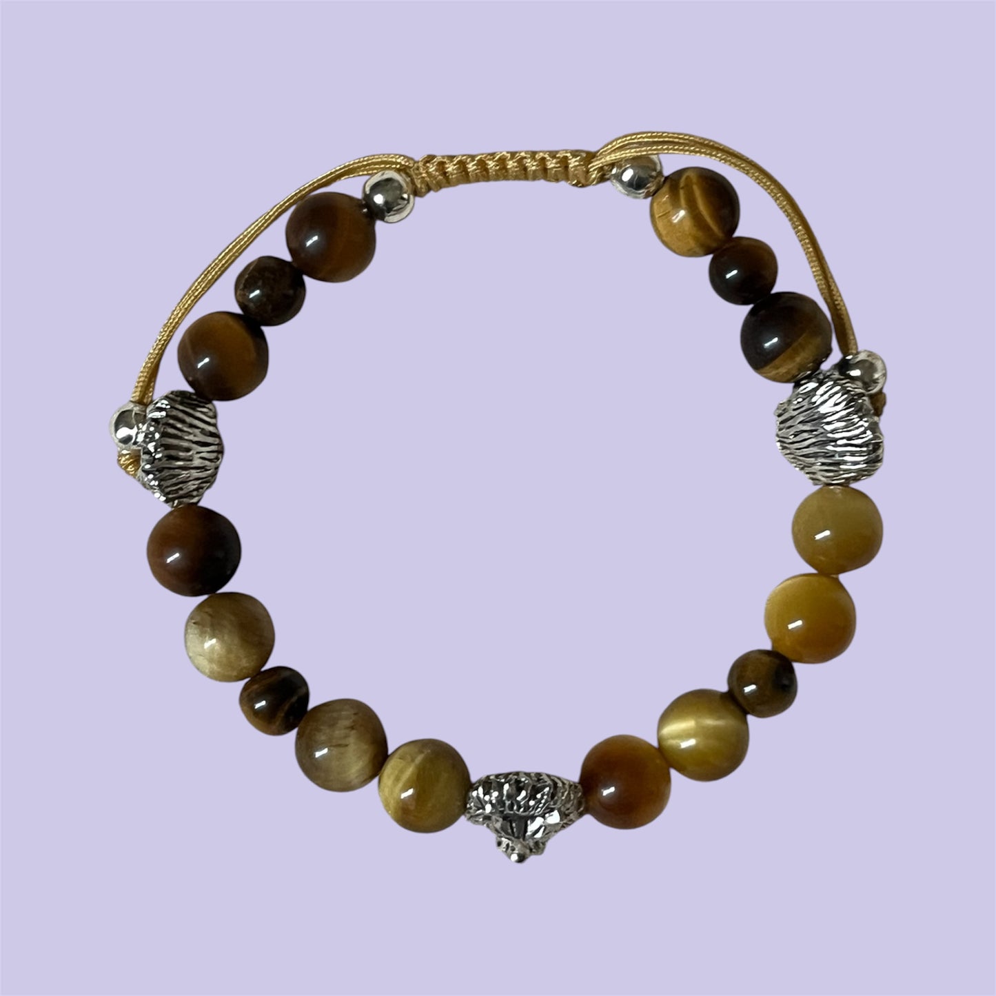 Tiger’s Eye Adjustable Bracelet
