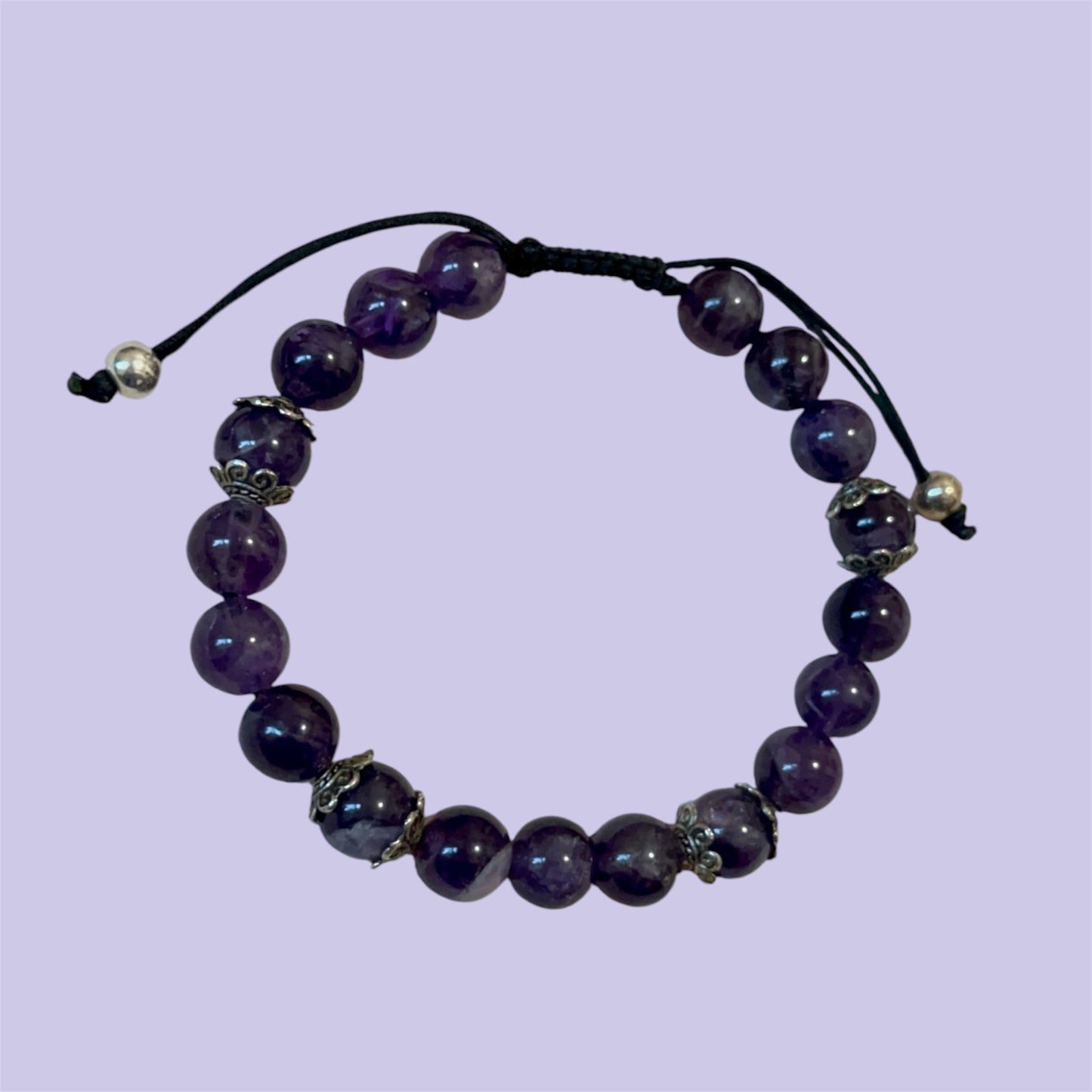 Amethyst Adjustable Bracelet