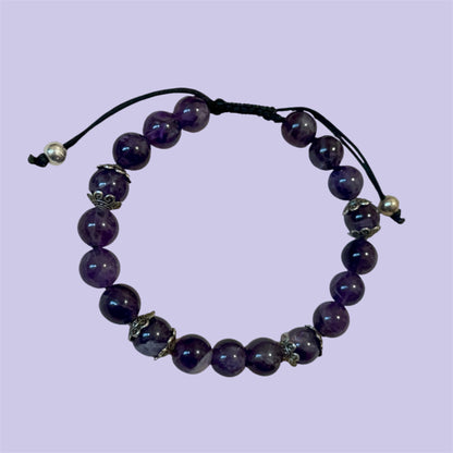 Amethyst Adjustable Bracelet