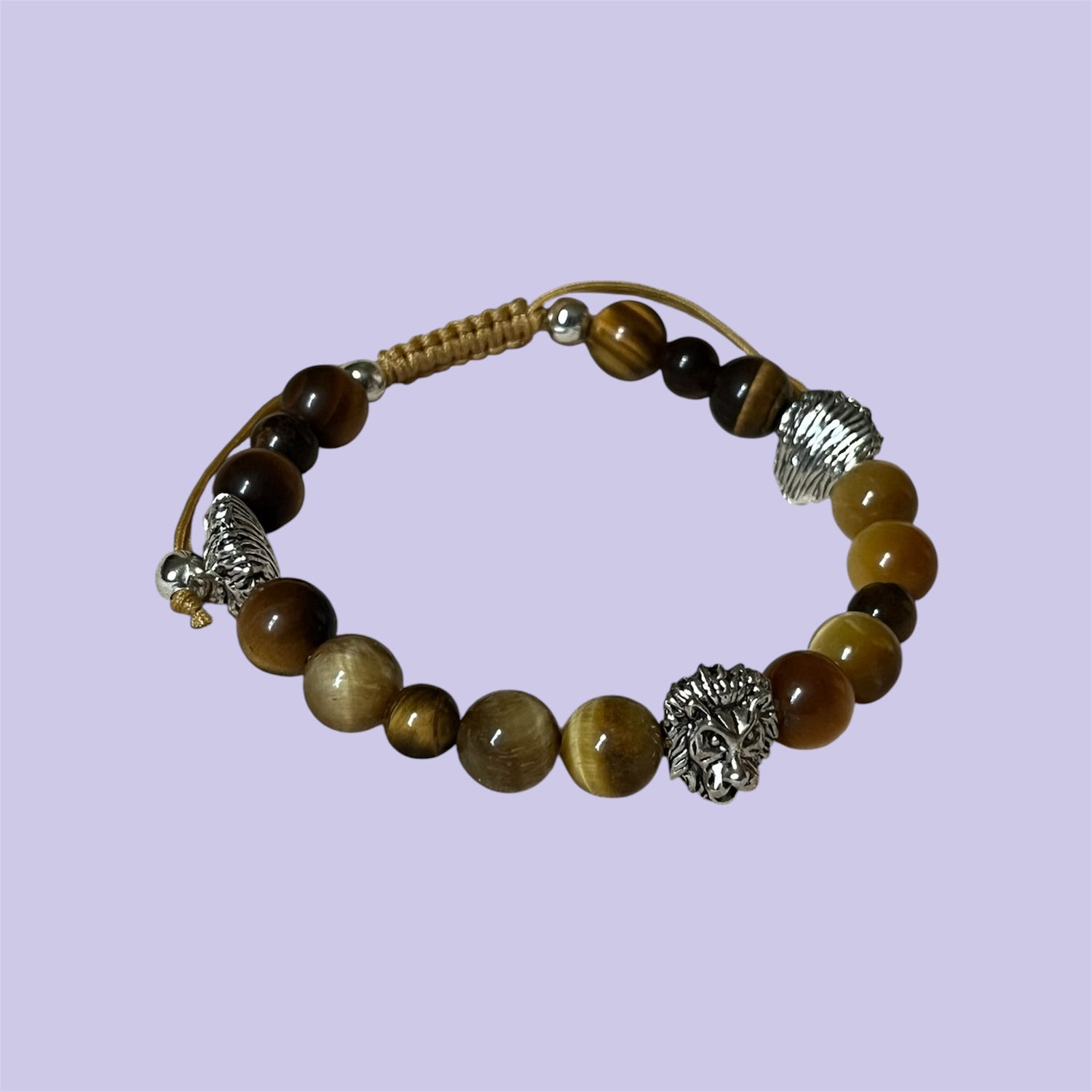 Tiger’s Eye Adjustable Bracelet