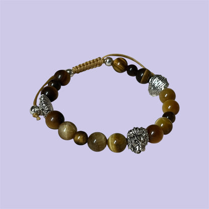 Tiger’s Eye Adjustable Bracelet