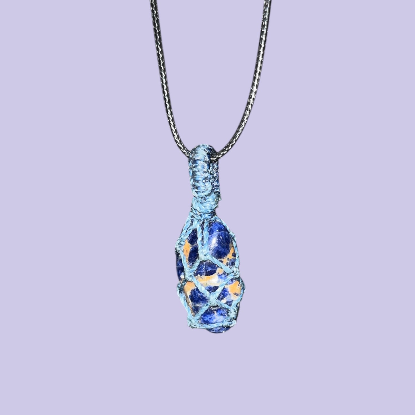 Sodalite Macrame Choker