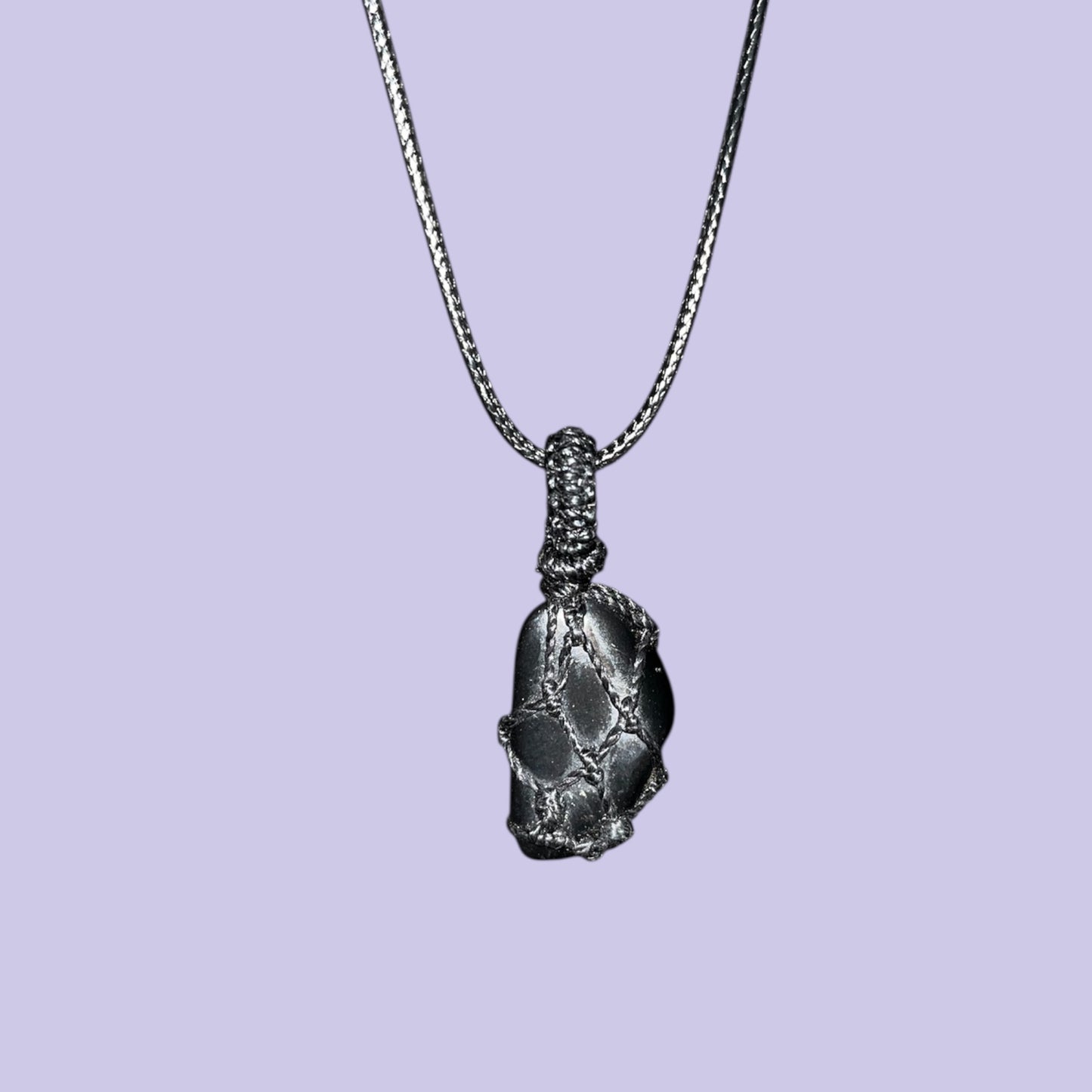 Shungite Macrame Choker