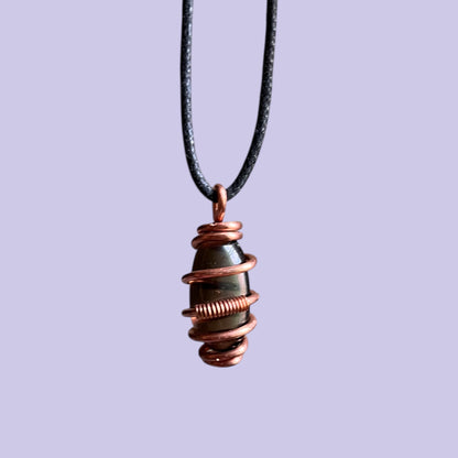 Smokey Quartz Copper Necklace