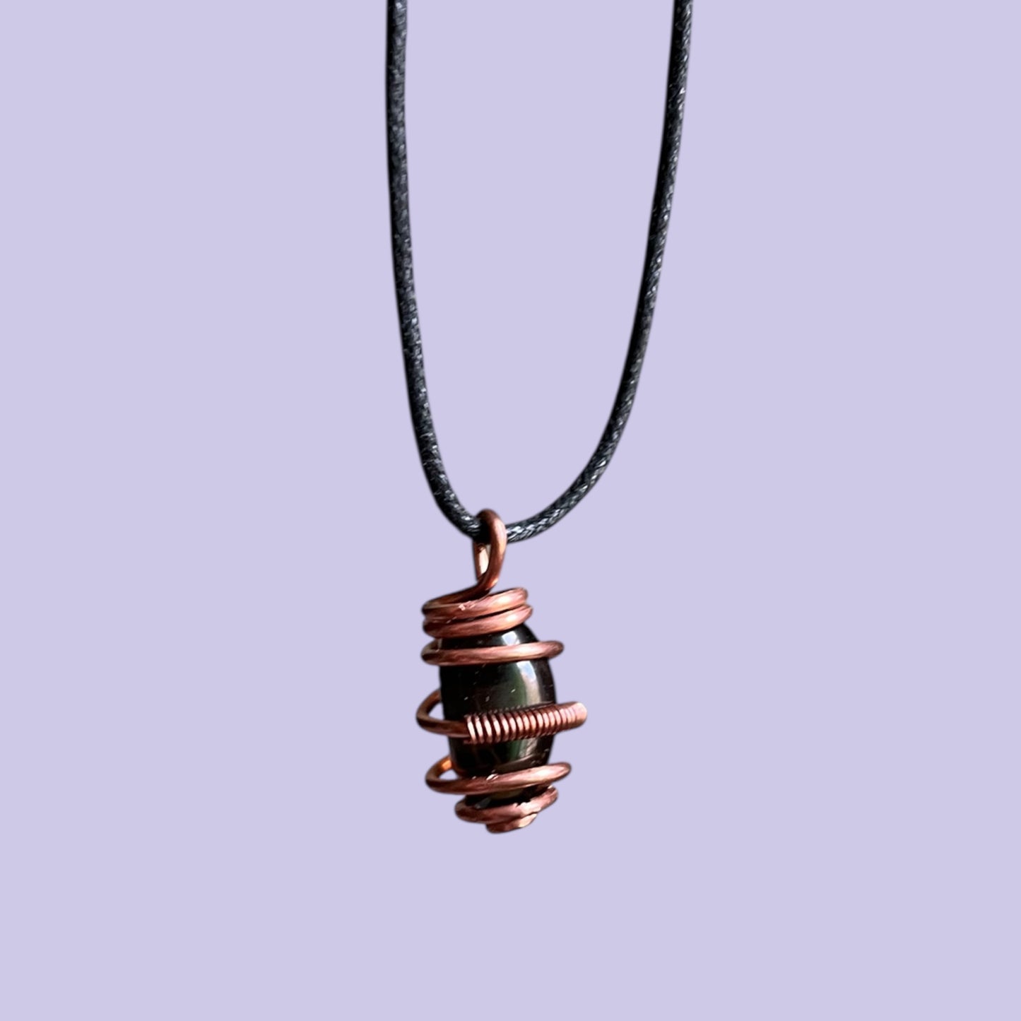 Smokey Quartz Copper Necklace